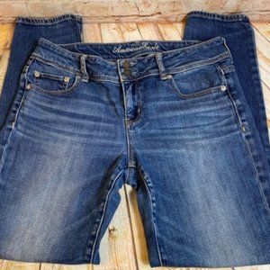 AMERICAN EAGLE Skinny Denim Jeans Women's Sz 10